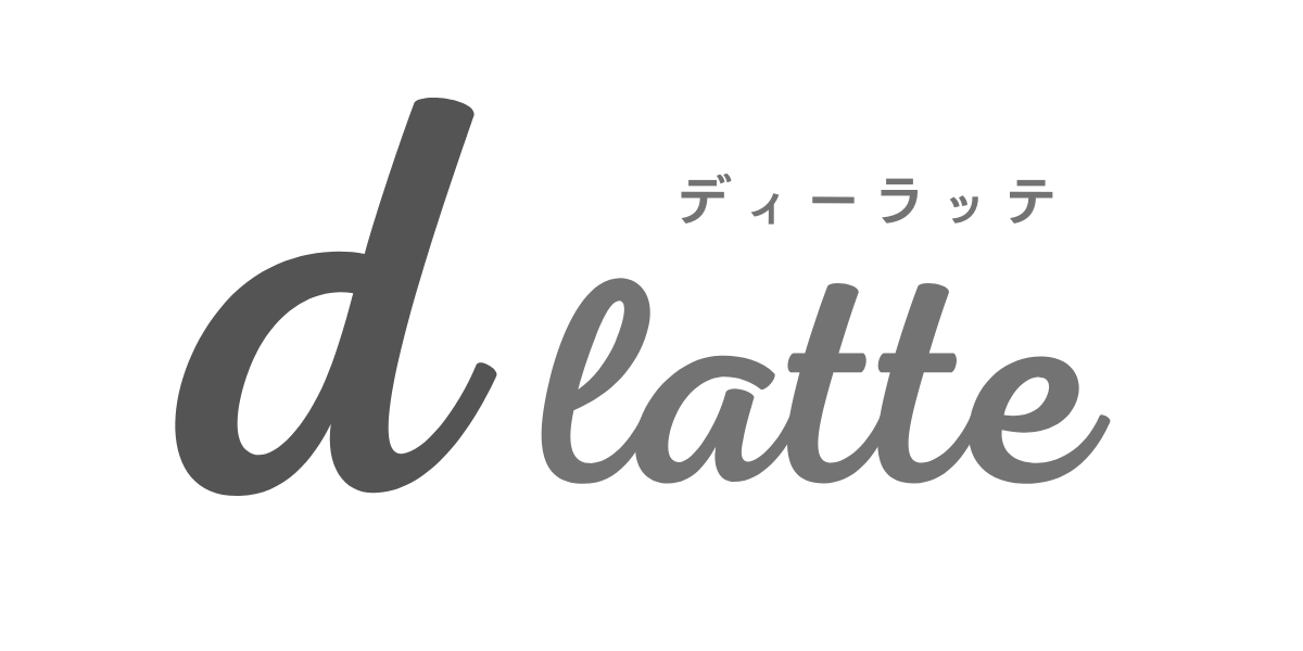 dlatte（ディーラッテ）バナー
